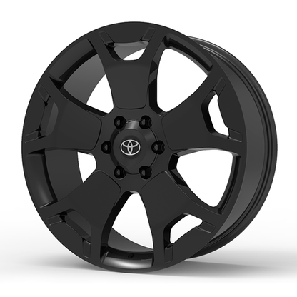 Roda Volcano PLATINUM Aro 22" tala 8,75" Preto Brilhante