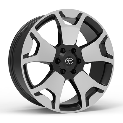 Roda Volcano PLATINUM Aro 22" tala 8,75" Preto Diamantado