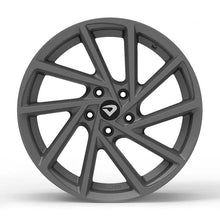 Roda Volcano R-SEVEN Aro 18" tala 6" Grafite Fosco - Chevrolet, VW, Ford, FIAT, Honda, Hyundai, Toyota, Nissan, KIA, Renault, PEUGEOT, Citroën