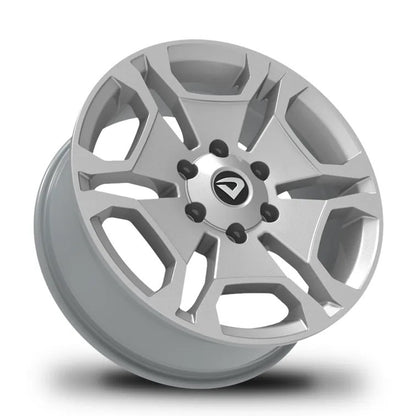Roda Volcano SRX aro 18" Tala 7 - Prata