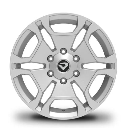 Roda Volcano SRX aro 18" Tala 7 - Prata