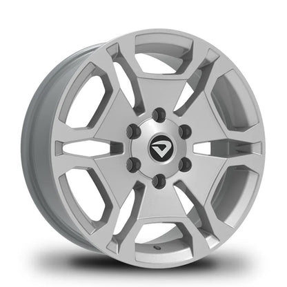 Roda Volcano SRX aro 18" Tala 7 - Prata