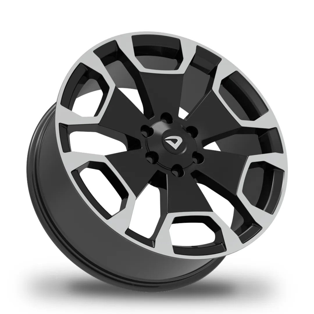 Roda Volcano SRX aro 20" Tala 8,5 - Preto Diamantado