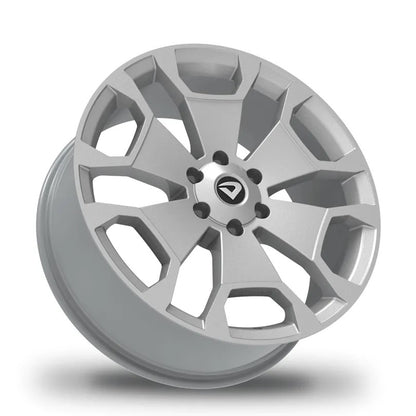 Roda Volcano SRX aro 22" Tala 8,75 - Prata