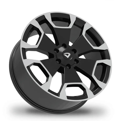 Roda Volcano SRX aro 22" Tala 8,75 - Preto Diamantado
