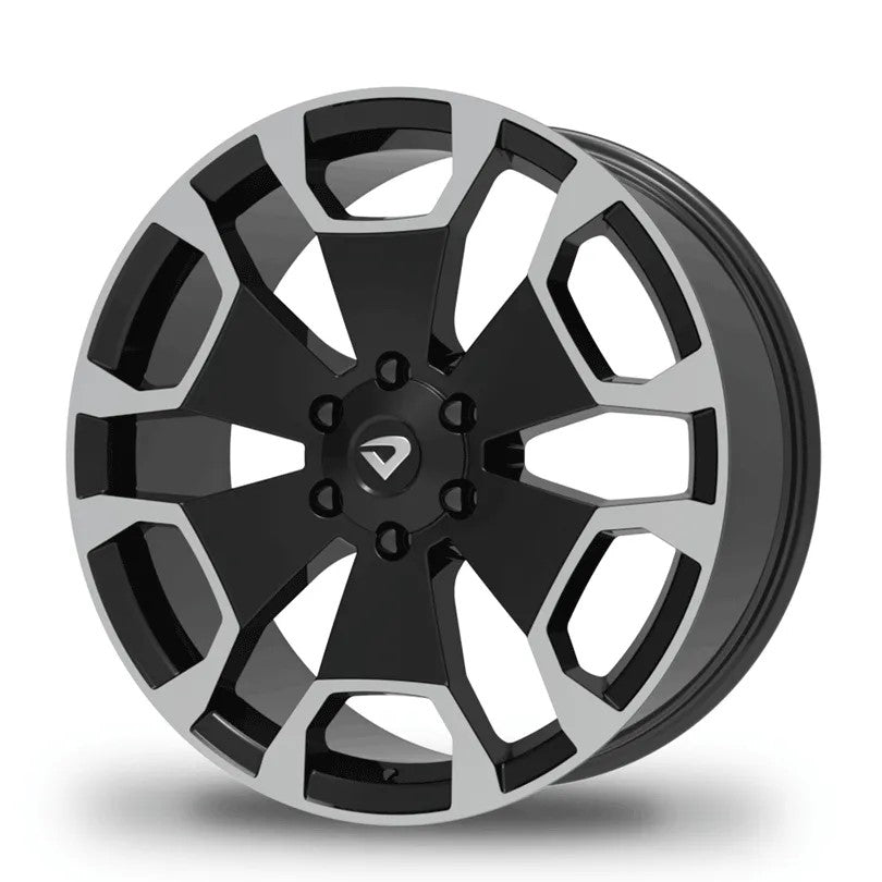 Roda Volcano SRX aro 22" Tala 8,75 - Preto Diamantado