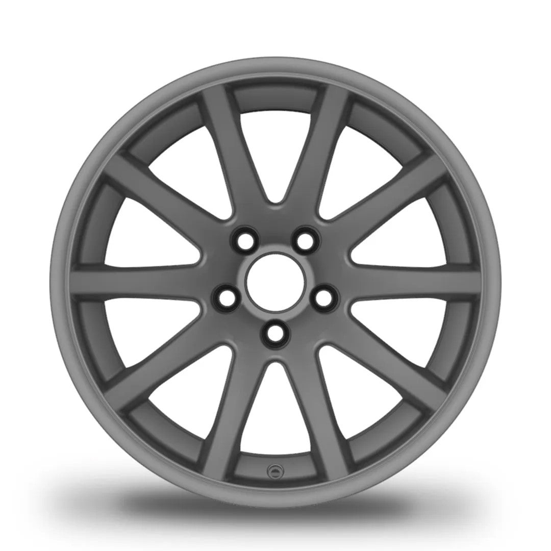 Roda Volcano STOCK LIGHT Aro 18"  tala  10,5" Grafite Fosco