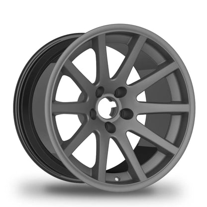 Roda Volcano STOCK LIGHT Aro 18"  tala  10,5" Grafite Fosco