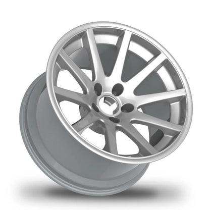 Roda Volcano STOCK LIGHT Aro 18"  tala  10,5" Prata