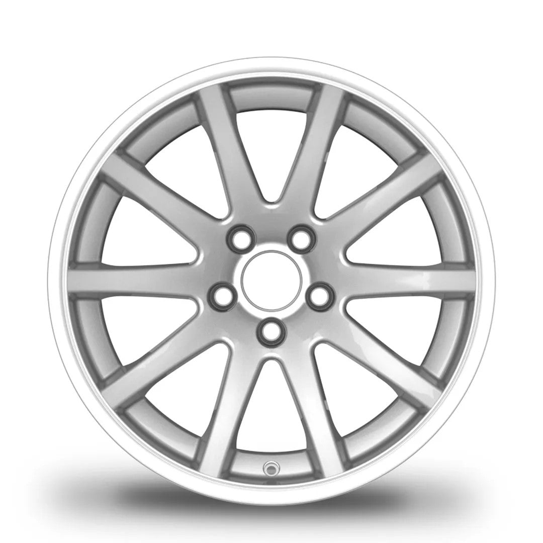 Roda Volcano STOCK LIGHT Aro 18"  tala  10,5" Prata