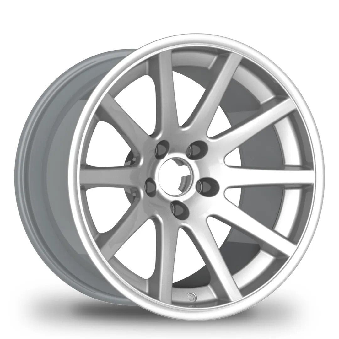 Roda Volcano STOCK LIGHT Aro 18"  tala  10,5" Prata