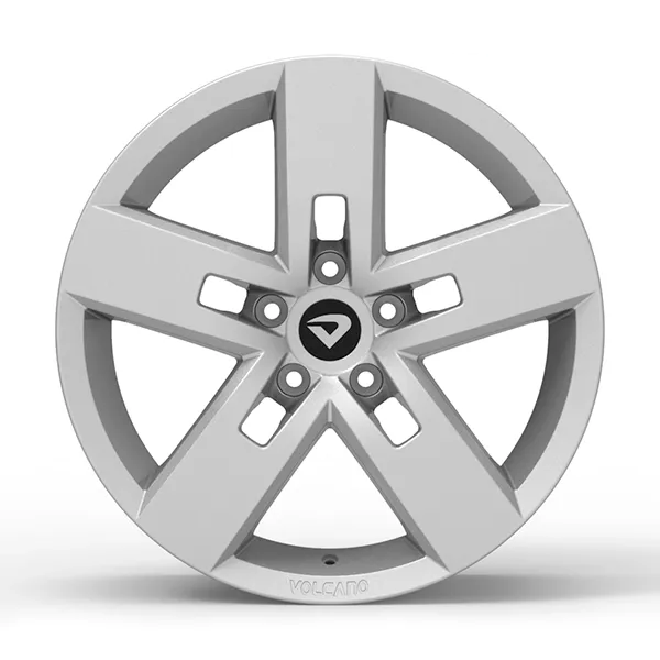 Roda Volcano STRONG Aro 17" tala 6" Prata