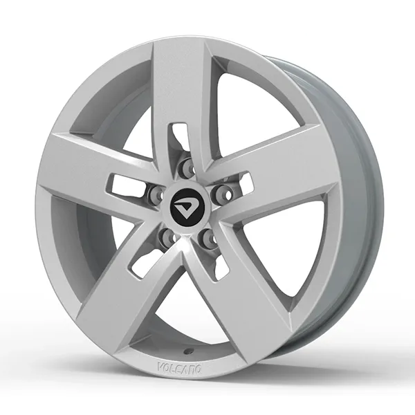 Roda Volcano STRONG Aro 17" tala 6" Prata