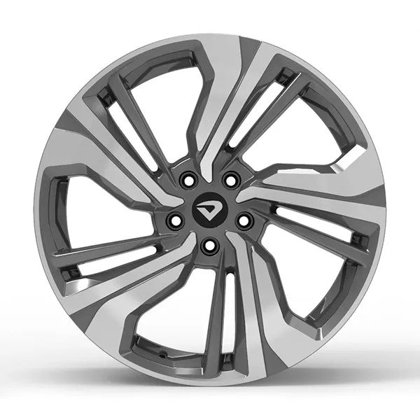 Roda Volcano TOKYO Aro 20" tala 7,5" Grafite brilhante diamantado