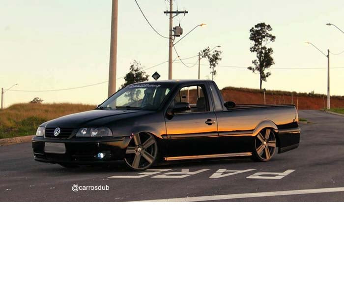 Roda Volcano V80 Saveiro G5 - Aro 18" tala 6" Grafite Fosco