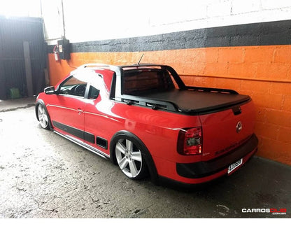 Roda Volcano V80 Saveiro G5 - Aro 18" tala 6" Prata Brilhante