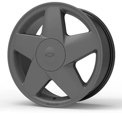 Roda Volcano WIND Aro 17" tala 6" Grafite Fosco